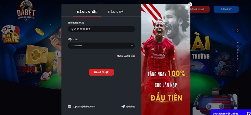 Hướng dẫn đăng ký Dabet chính xác cho người chơi mới 4 Mỗi Một Thành Viên Chỉ Được Quyền Đăng Ký 1 Tài Khoản